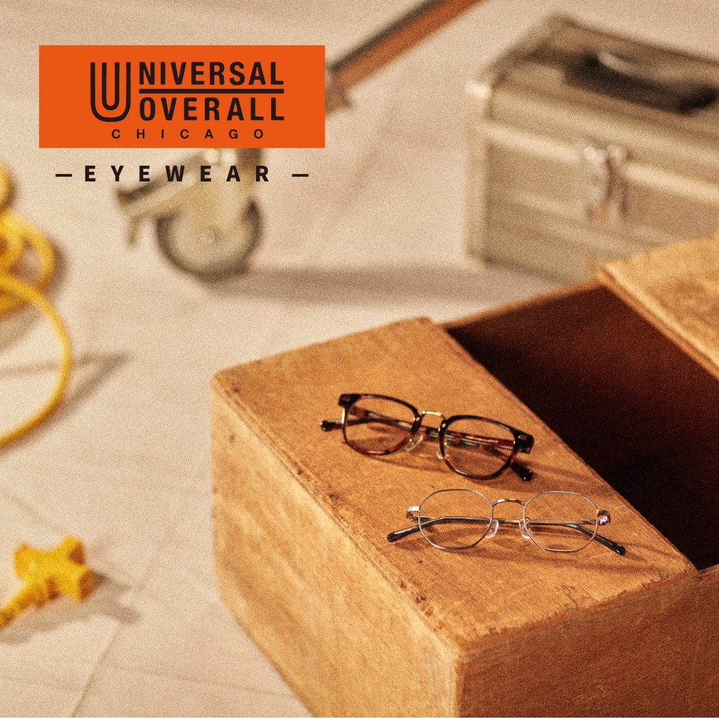 UNIVERSAL OVERALL〈ユニバーサルオーバーオール〉｜アイウエアのエクスクルーシブモデル第4弾が登場!!
